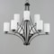 Maxim Lighting Deven 9-Light Chandelier 20036SWBK - alternate 2